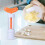 (5 Pcs) Heavy Duty 3x Garlic Press Mincer Grinder Crusher Tool 4