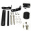 (Black) Universal Motorcycle Navigation Mount Bracket Adjustable Replacement Parts Accessories 2