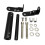 (Black) Universal Motorcycle Navigation Mount Bracket Adjustable Replacement Parts Accessories 1