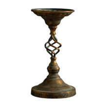 (12 inch Height) Retro Metal Candlestick Holder for Table Centerpiece