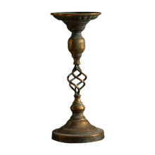 (15 inch Height) Retro Metal Candlestick Holder for Table Centerpiece
