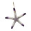 (White) Large Artificial Resin Starfish Christmas Ornament Wall Art 1