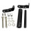 (Black) Universal Motorcycle Navigation Mount Bracket Adjustable Replacement Parts Accessories 5