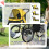 Foldable 3-Wheel Pet Stroller – Yellow 7