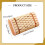 (beaded) Smooth Bamboo Sauna Neck Pillow Comfortable Headrest Support for Adults Versatile Rest 2