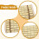 (solid wooden frame) Smooth Bamboo Sauna Neck Pillow Comfortable Headrest Support for Adults Versatile Rest 4