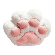 (White) Niedliches Geschenk: Katzenpfoten-Couchkissen, Sofakissen, Überwurfdecke