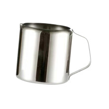 (300ml) Brocca per schiumare il latte portatile con beccuccio, multiuso per tazze, bicchieri e caraffe.