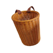 (round) Rustykalny plecak do zbierania liści herbaty na wakacje w ogrodzie wiejskim
