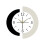 (30CM) Decorative Acrylic Silent Wall Clock Modern Hanging Ornament Timepiece for Home 1