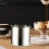 (150ml) Brocca per schiumare il latte portatile con beccuccio, multiuso per tazze, bicchieri e caraffe. 4