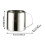 (150ml) Brocca per schiumare il latte portatile con beccuccio, multiuso per tazze, bicchieri e caraffe. 2