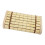 (solid wooden frame) Smooth Bamboo Sauna Neck Pillow Comfortable Headrest Support for Adults Versatile Rest 2