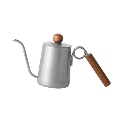 (retro) Bollitore a collo d'oca di precisione per tè e caffè filtro con beccuccio lungo e stretto. 1