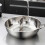 (28CM without Lid) Ensemble de casseroles compartimentées en acier inoxydable avec louches et double saveur 4