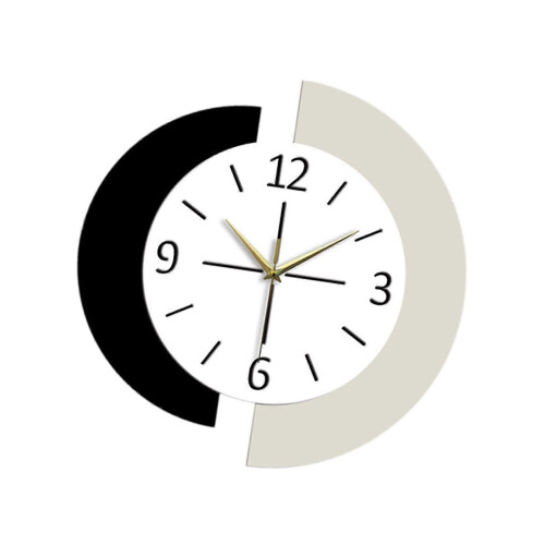 (30CM) Decorative Acrylic Silent Wall Clock Modern Hanging Ornament Timepiece for Home 1