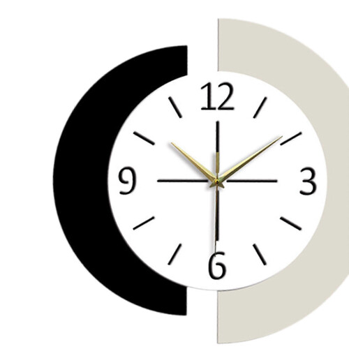 (30CM) Decorative Acrylic Silent Wall Clock Modern Hanging Ornament Timepiece for Home 2