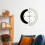 (30CM) Decorative Acrylic Silent Wall Clock Modern Hanging Ornament Timepiece for Home 4