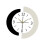 (30CM) Decorative Acrylic Silent Wall Clock Modern Hanging Ornament Timepiece for Home 5