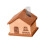 (Light Brown) Mini husformet hydroponisk blomstervase for bordblomsterdekorasjon 5