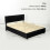 King Size Ottoman Bed Frame, with Front Drawer - Black 5