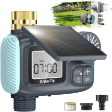 Automatic Solar Garden Drip Irrigation Kit Outdoor Watering System with Timer