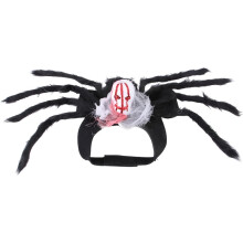 Halloween Skeleton Spider Costume with Spider Legs for Small Dogs Cats,M