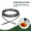 5 Meter Electric Drill Drain Dredging Spring Sink Pipe Sewer Dredging Tool Set for Kitchen Bathroom Plumbing 5