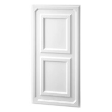 PVC-Deckenplatten 605x1215 mm-Duoku-12er-Pack, dekorative 3D-Texturpaneele für abgehängte Decken, weiße Farbe