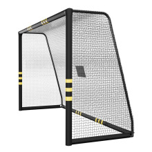 Porta da Calcio 2,44x1,82 m in PVC-Duoku-con Rete in PE, per Corti e Spazi Esterni. Progettato per Resistere alle Intemperie.