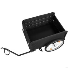 Remolque de transporte para bicicleta - DUOKU - CT1103 - Plegable - Lona Oxford 600D impermeable - Ruedas 508 mm