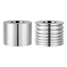 Vervangrollen voor laminator - DUOKU - KD-Y27 - 1 plat + 1 half rond - 7 maten (2–6 mm) - Gelegeerd staal