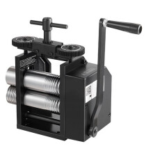 Handmatige laminoir 4 in 1 - DUOKU - KD-Y123 - Instelling 0,03–7 mm - Rol Ø49 mm - Breedte 60 mm
