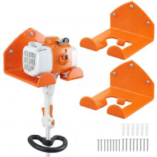 Steun Muur voor Bosmaaier 15x15x10 cm-Duoku-Set van 2 Stuks, Muur Tuin Gereedschap Houder, Totale Belasting van 82 kg