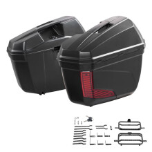 Sacoche de moto latérale - DUOKU - V-36 - 23 L - ABS rigide - Étanchéité IPX4