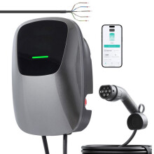 Ladestation für Elektrofahrzeuge 11 kW-Duoku-Dreiphasen-Ladegerät Typ 2, Haushaltsnutzung 400 V AC 16 A, LED-Anzeige