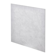 PVC-Deckenplatten 605x605 mm-Duoku-12er-Pack, Dekorative Paneele für abgehängte Decken, Weiße Marmor-Oberfläche, Wasserfest