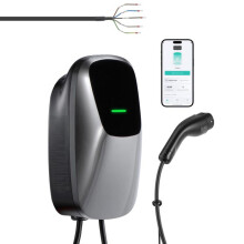 Ladestation für Elektrofahrzeuge 22 kW-Duoku-Dreiphasen-Ladegerät Typ 2 für den Hausgebrauch 400 V AC 32 A, LED-Anzeige