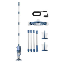 Aspirateur de piscine portatif - DUOKU - PJV24E - Sans fil rechargeable - 33 W - Débit 100 L/min