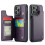 Compatible with iPhone 17 Air wallet-style phone case, Apple back cover leather case 1