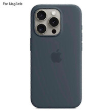 (Dark Blue) For Iphone 15 Pro Case With Magsafe Liquid Silicone Protective Cover yt4 for iPhone Case_lhh