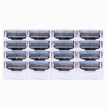 (16-pack) Vervangende scheermesjes voor heren, compatibel met het handvat van het Mach3 scheermes.