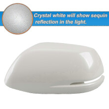 (WhiteB Left) Black mirror cover for Honda CRV CR-V 2012-2022 auto parts