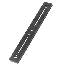 Universal Quick Release Plate Aluminum Alloy Camera Quick Release Plate with 1/4in Screw Compatible with DSLR Camera Black