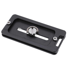 Tripod SLR Camera Quick Release Plate Universal Ball Head Quick Release Plate with Anti Spin Baffle Compatible with Arca Mount