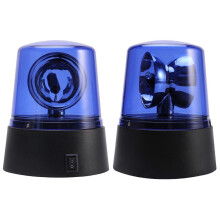 3inch Strobe Light Battery Powered 360 Degree Rotating Beacon Stage Effect Lamp -LL