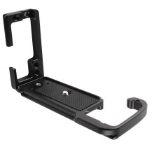 Camera L Bracket Tripod Vertical Release Plate Mounting Plate with 1/4 Inch and 3/8 Inch Screw Hole Compatible with A7RV