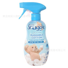 (Kapok soap fragrance) 470ml) Snuggle Bear Fabric Freshener Spray 470ml, Laundry Odor Eliminator, Fresh Soap Scent, Lasting Freshness for Clothes