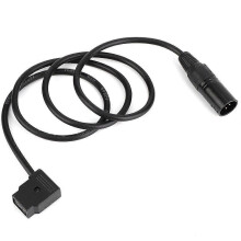 D tAP Female to XLR 4pin Male Adapter Power Cable Adapt XLR to D tAP Female Cord 100cm