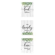 Decorative Wooden Plaques for Home 1Set of Farmhouse Wall Pendant Sign